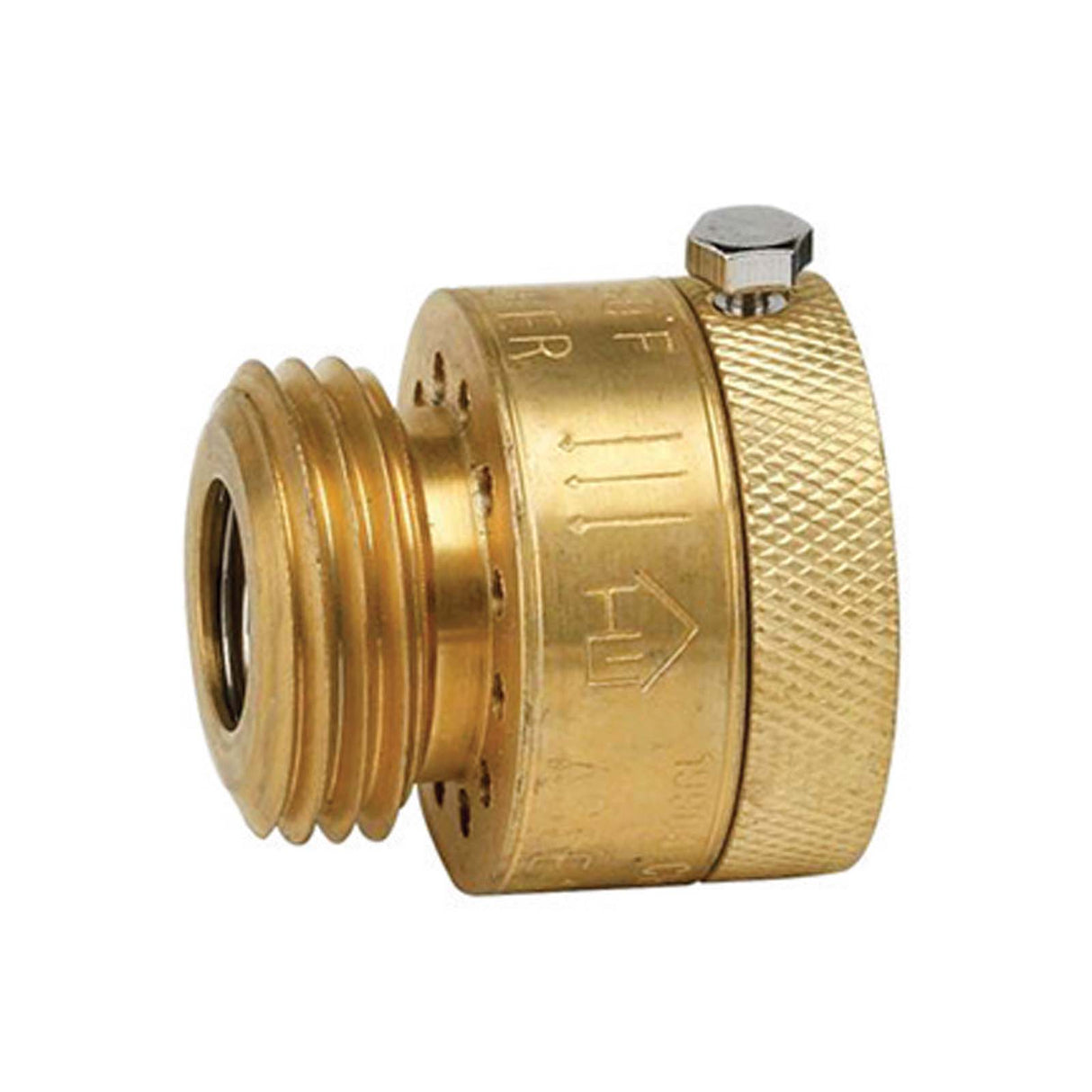 PlumbMaster Approved 51916 3/4" Brass Non-Removable Hose Bibb Vacuum Breaker