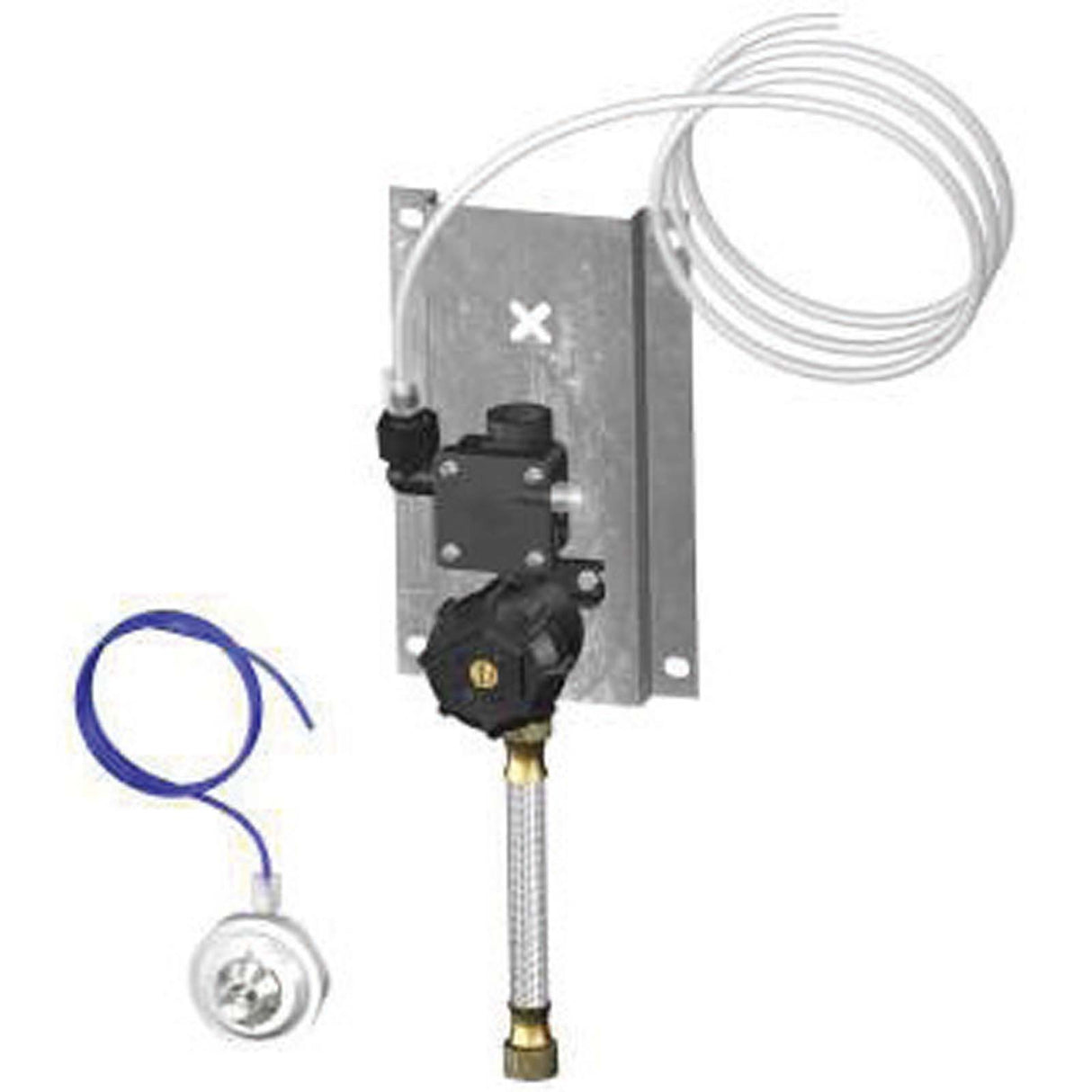 Acorn Air-Control 2590-001-001 Single Temperature Metering Pneumatic Valve without Push-Button Assembly, 0.5 gpm