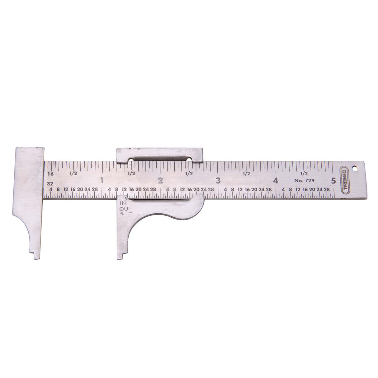PlumbMaster Approved 60991 Steel Slide Caliper, 0 - 4" Measurement