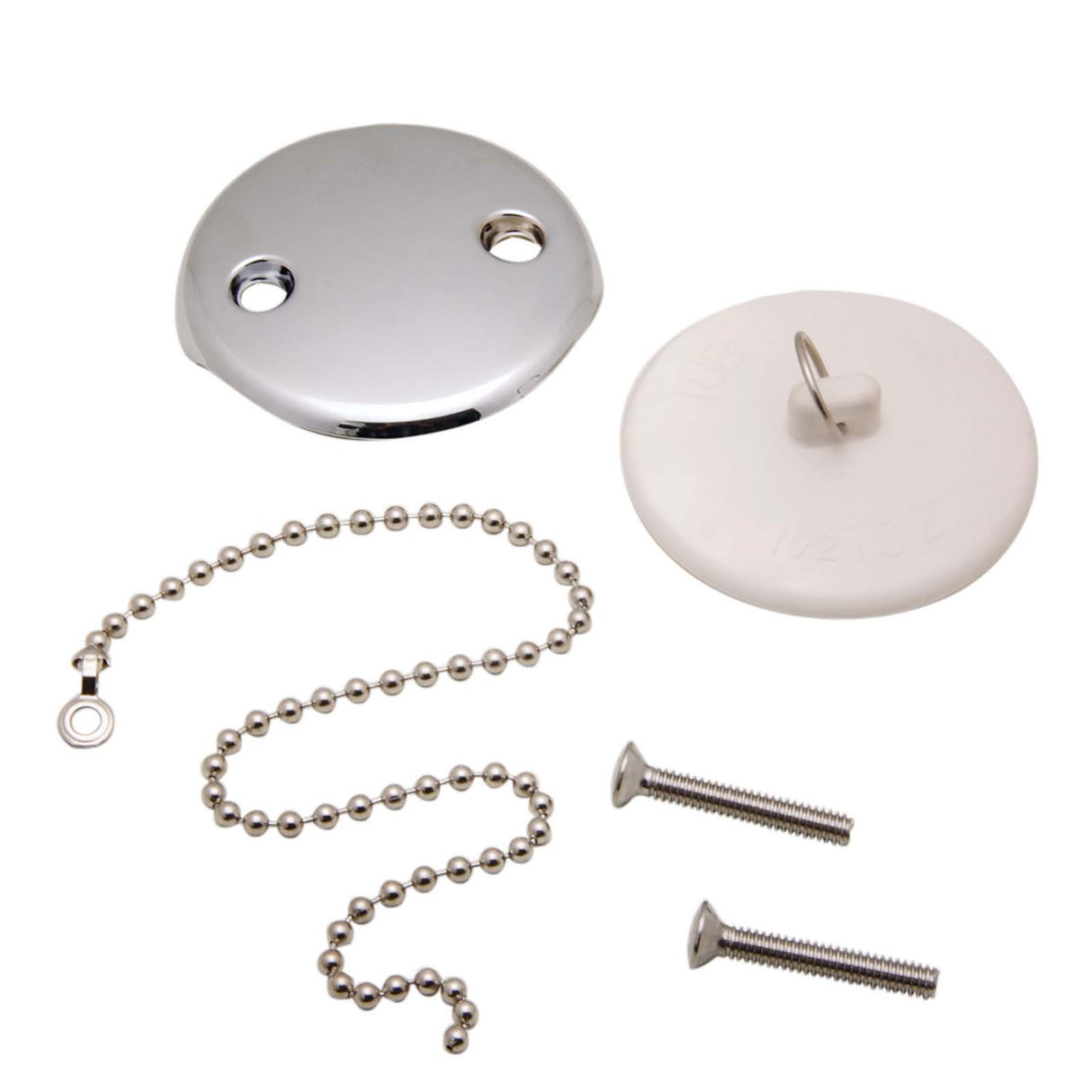 PlumbMaster Approved 39037 Overflow Plate with Stopper