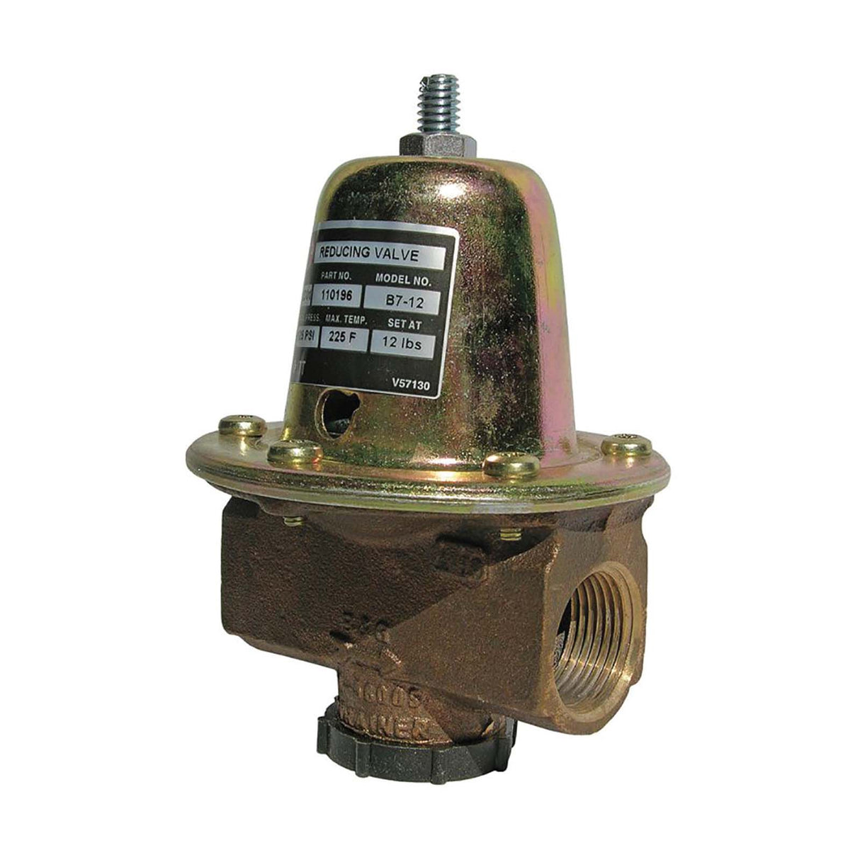 110196 3/4" NPT Bell & Gossett Pressure Reducing Valve Cast Brass 10 - 25 psig