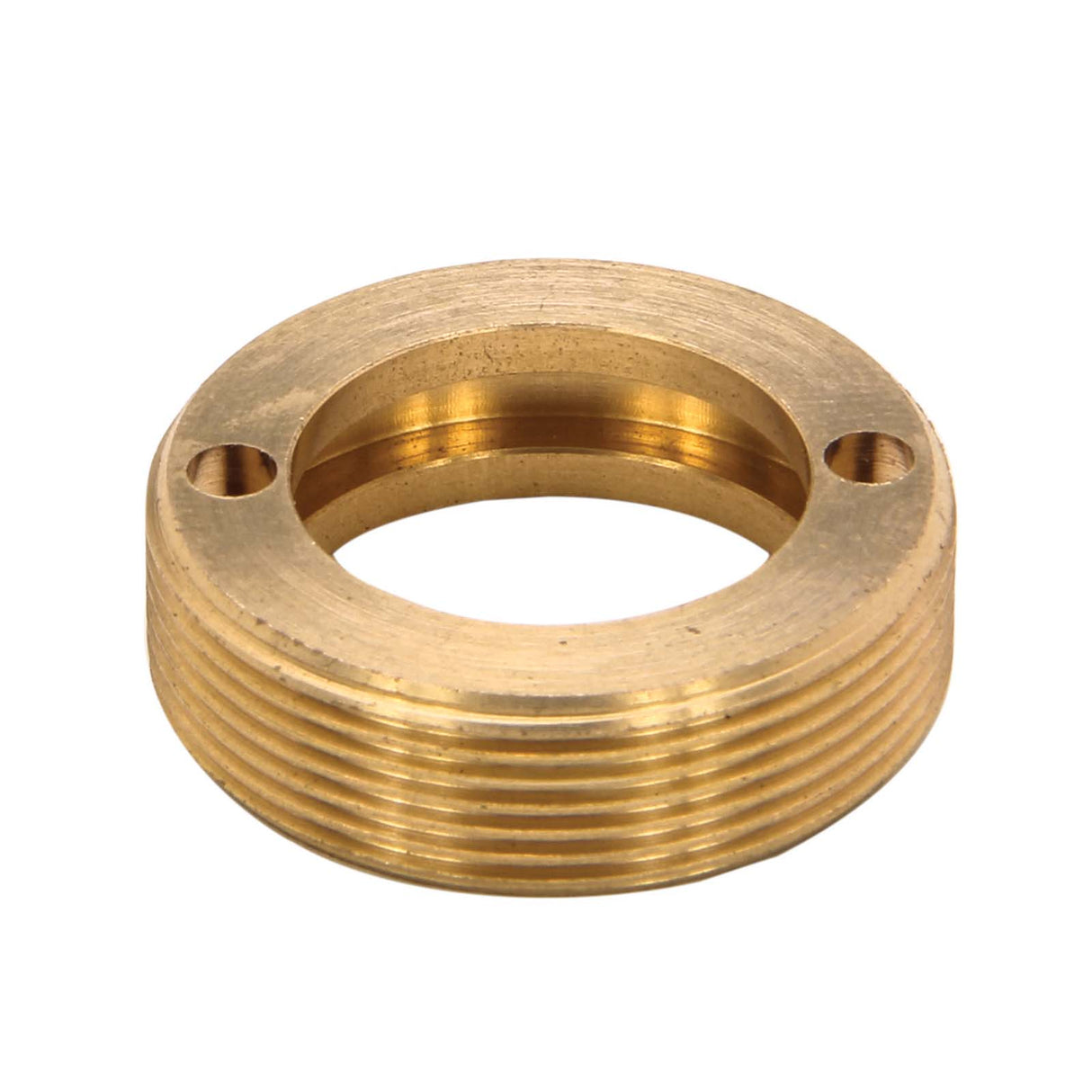 PlumbMaster Approved 33702 Gold Brass Bubbler Head Cartridge Retaining Nut (Generic) For 5010 Bubbler Haws Drinking Fountain