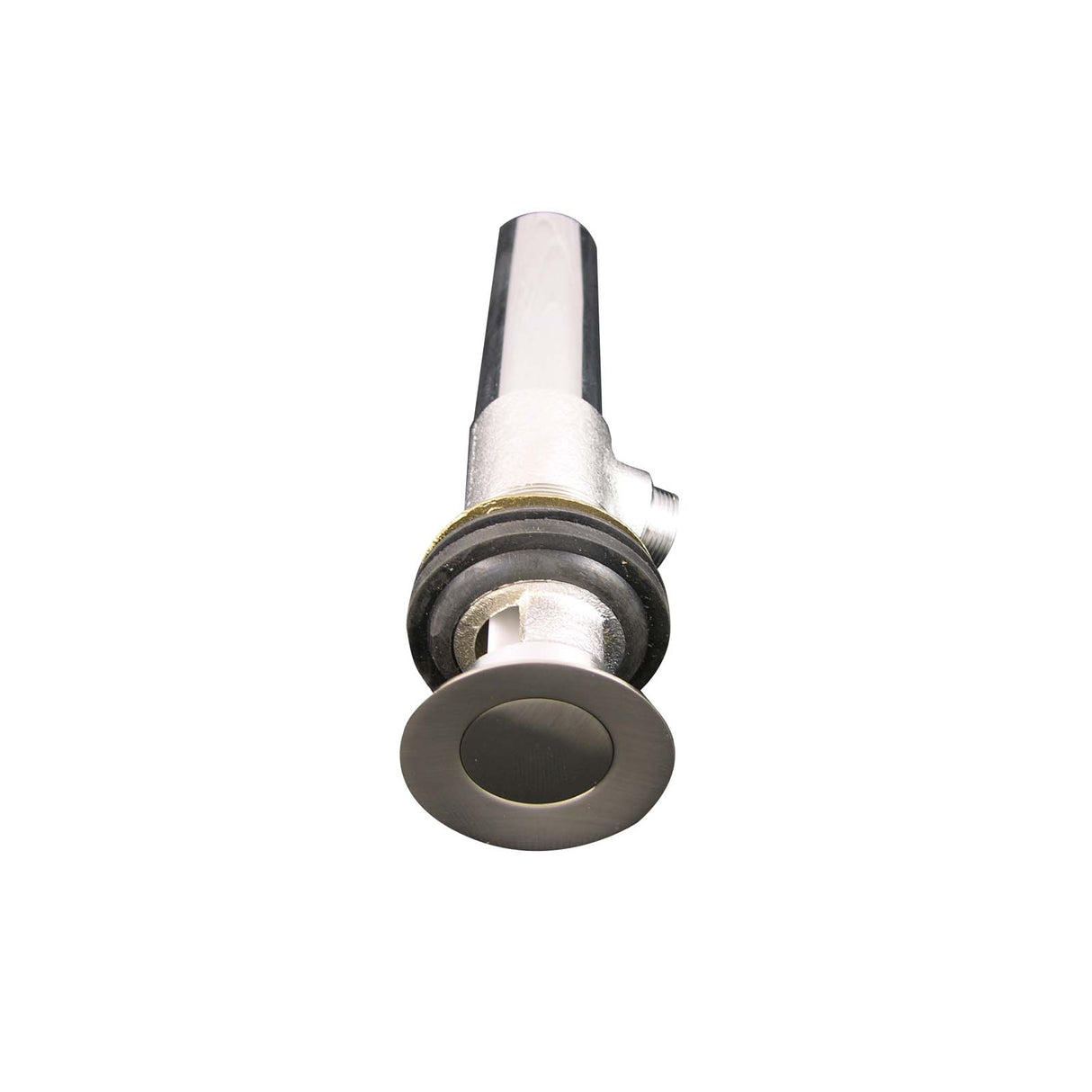 PlumbMaster Approved 86791 Brushed Nickel Brass Complete Lavatory Pop-Up Assembly 1-1/4"