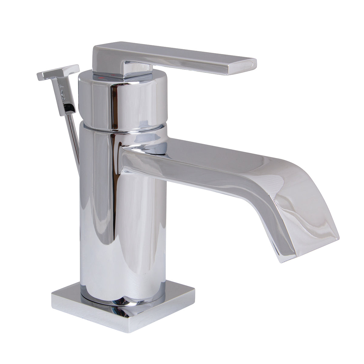 SB-2503 Lura Single Lever Faucet with Platform Lever Handle PC