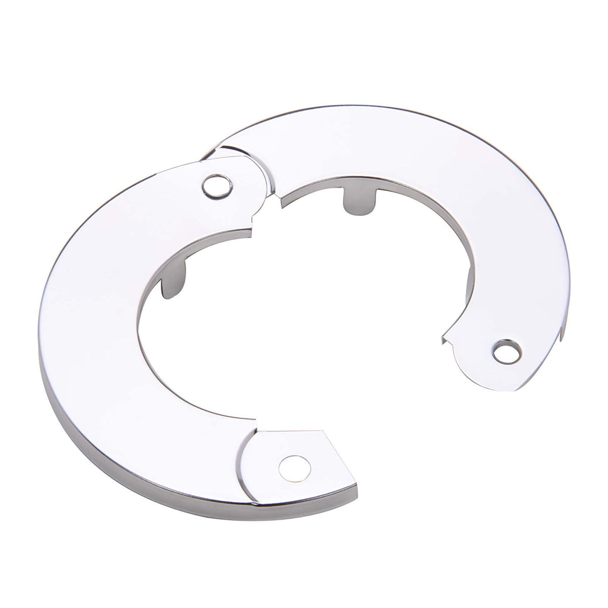 PlumbMaster Approved 60034 1/2" IPS ID x 2-5/8" OD Chrome Plated Heavy Gauge Floor and Ceiling Plate with spring