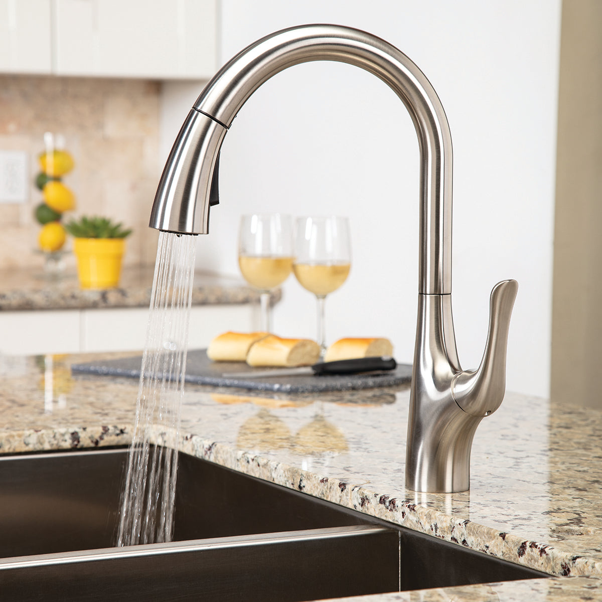 Chelsea SB-2142-SS Pull Down Kitchen Faucet