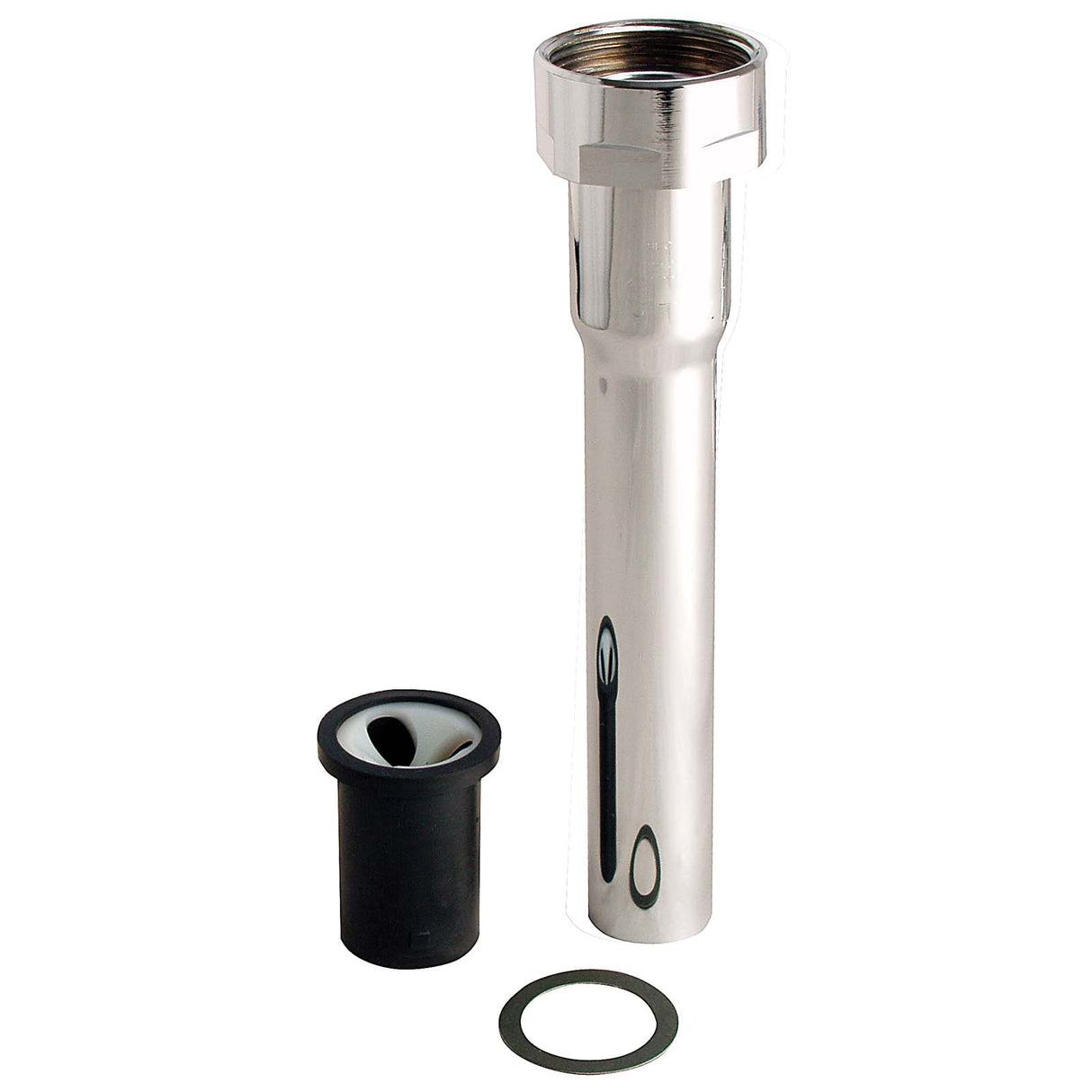 Sloan 3393001 V-600-AA-BX Vacuum Breaker, 1-1/4", 9" L, Chrome Plated