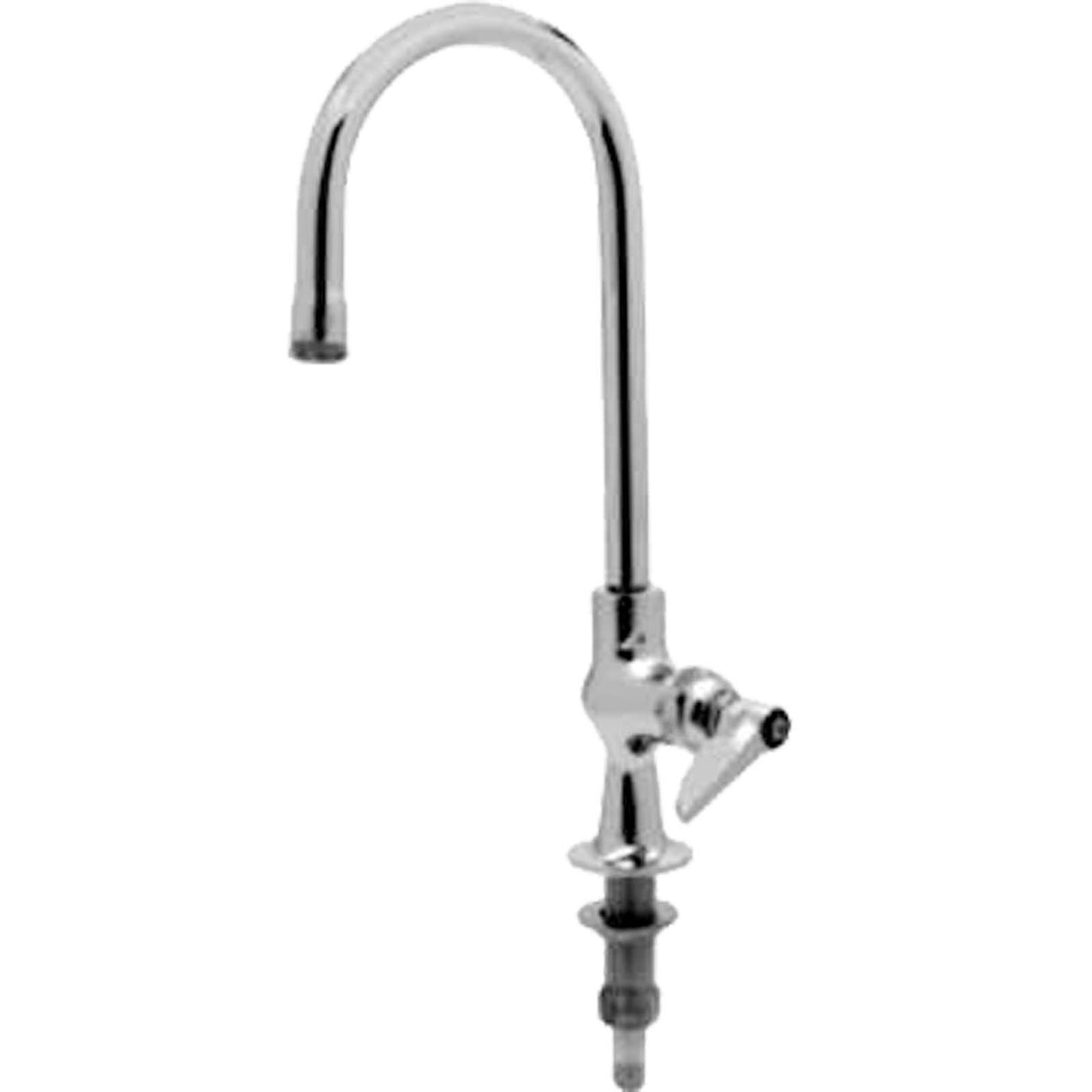 T&S Brass B-0305 Deck Mounted Single Hole Single Pantry Faucet, Lever Handle