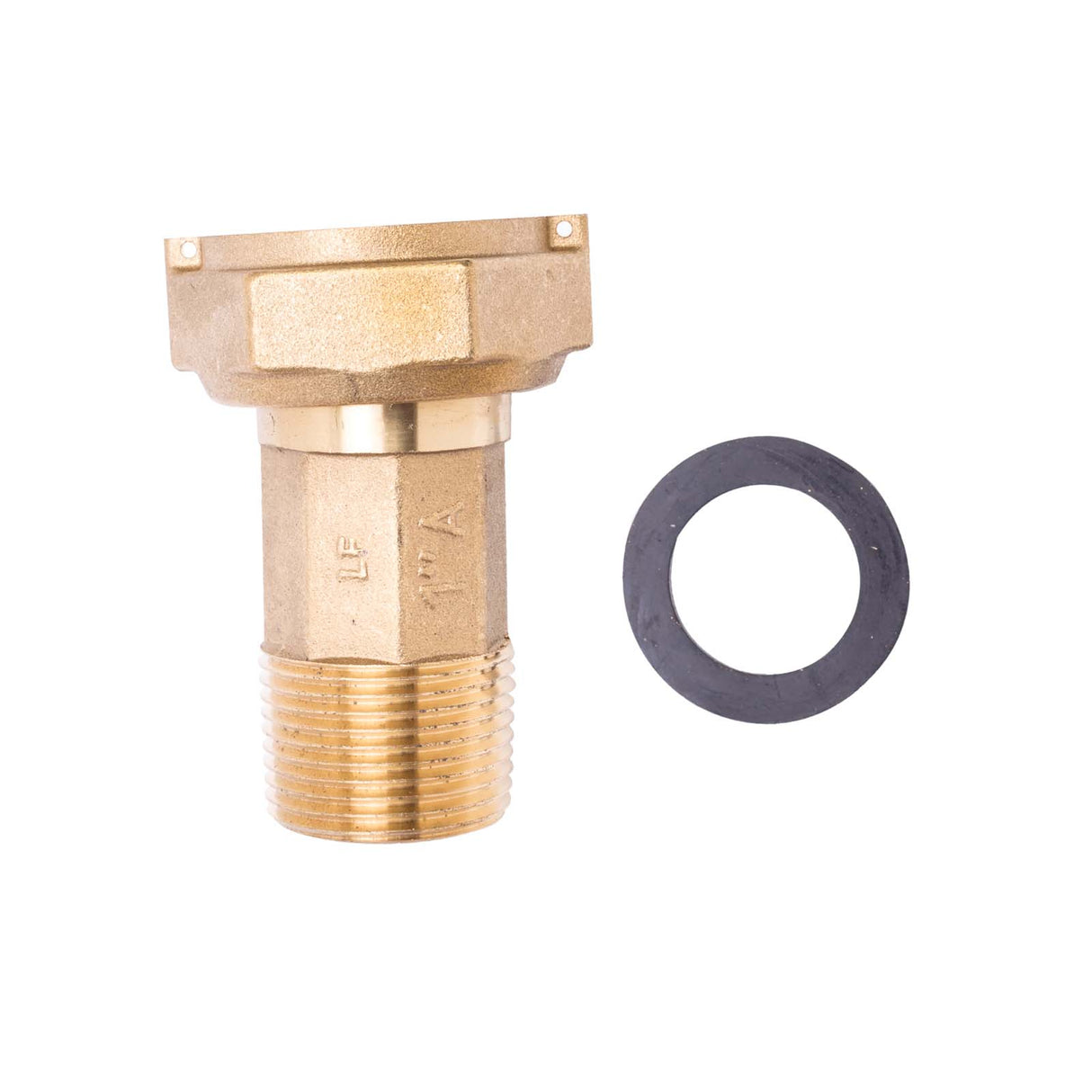 PlumbMaster Approved 59087NL 1" MIP Cast Brass Coupling