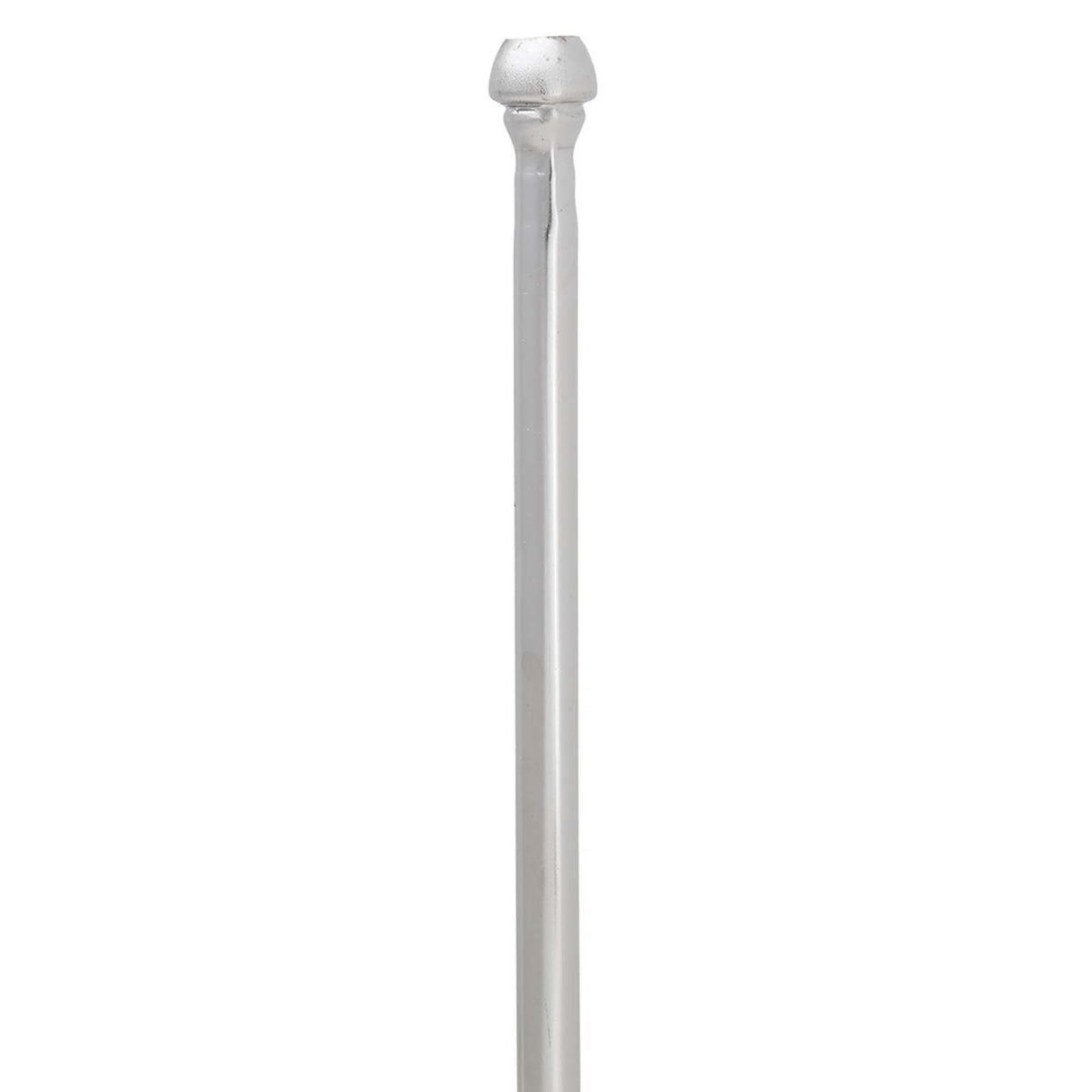 3/8" OD x 19-1/2" Length Copper Faucet Riser with Insert Chrome Plated