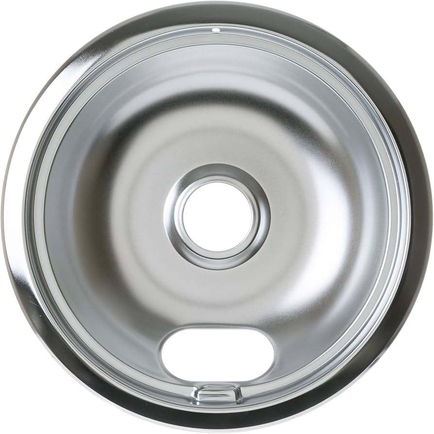 GE WB32X106 ELECTRIC RANGE 8 CHROME BURNER BOWL