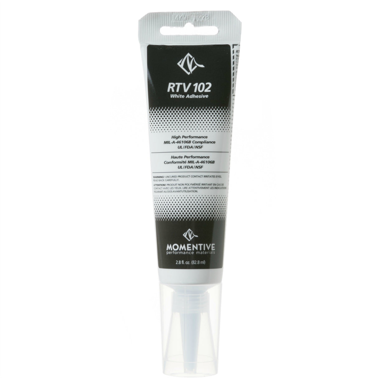 GE RTV102 Genuine OEM Silicone - White Adhesive
