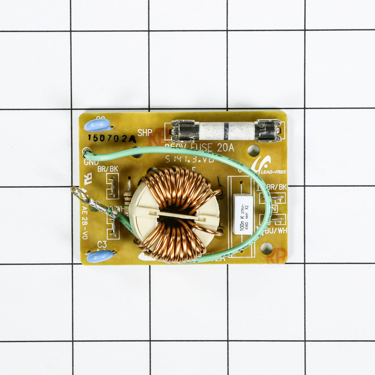 GE WB02X11200 Genuine OEM Noise Filter Asm