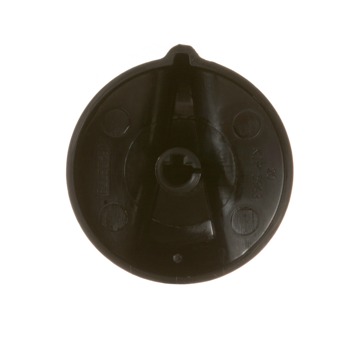 GE WB03K10035 Genuine OEM Knob-Top Burners (Black)
