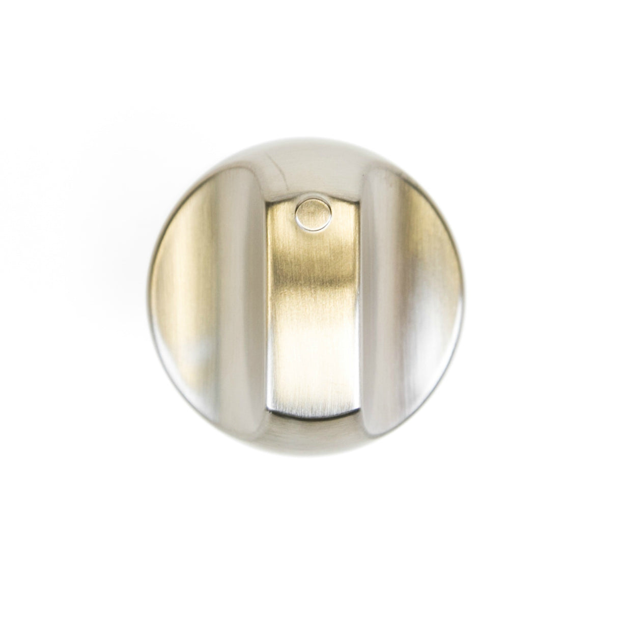 GE WB03K10265 Genuine OEM Gas Range Knob - Stainless Steel