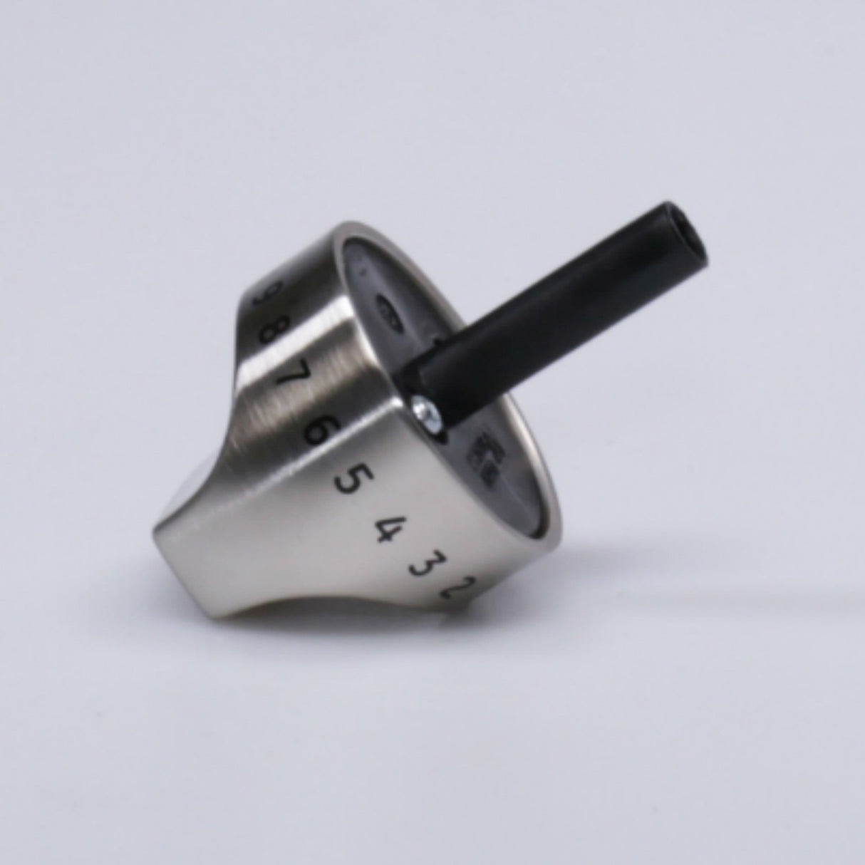 GE WB03K10265 Genuine OEM Gas Range Knob - Stainless Steel