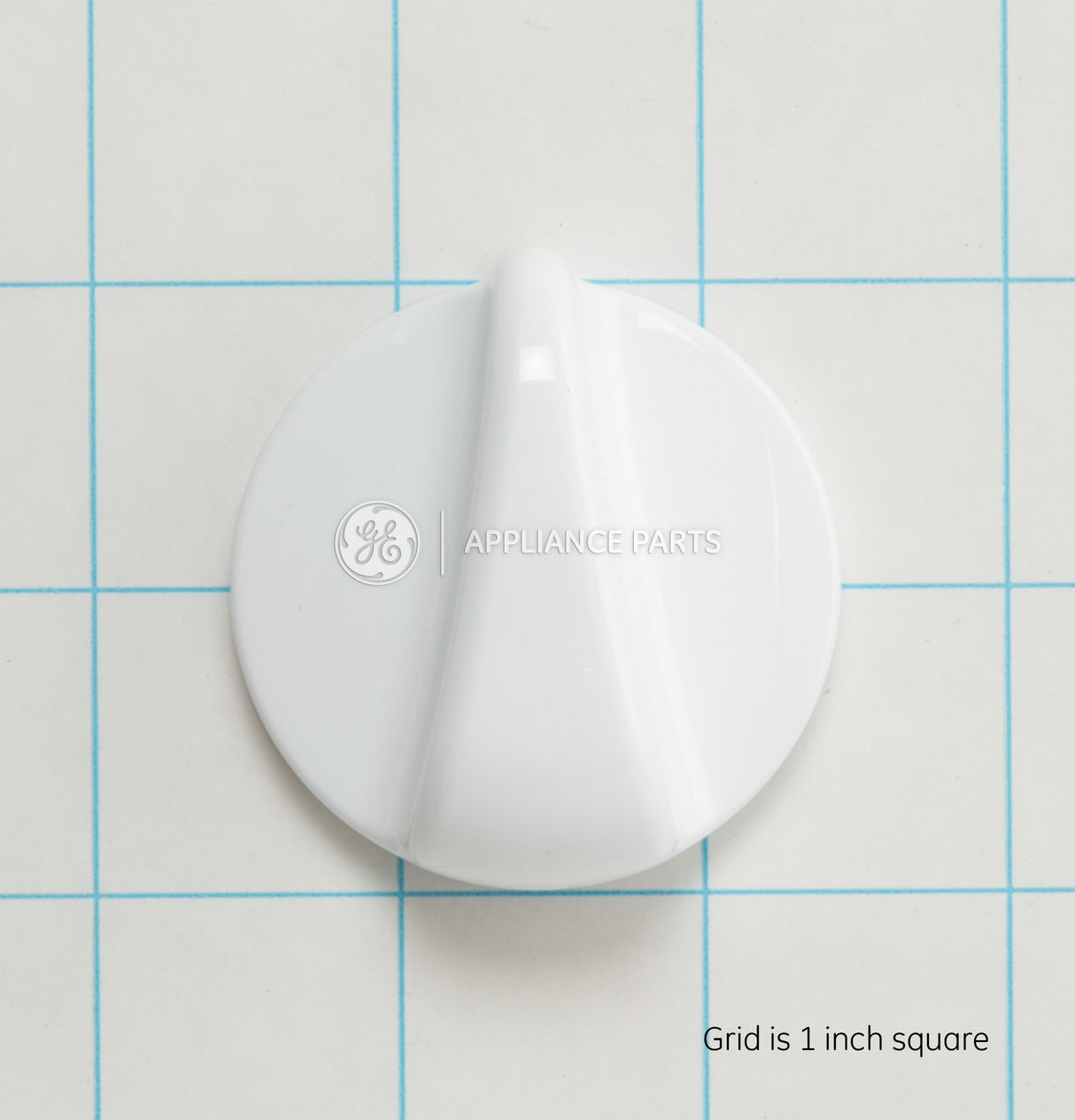 GE WB03T10076 Genuine OEM Range Burner Control Knob - White