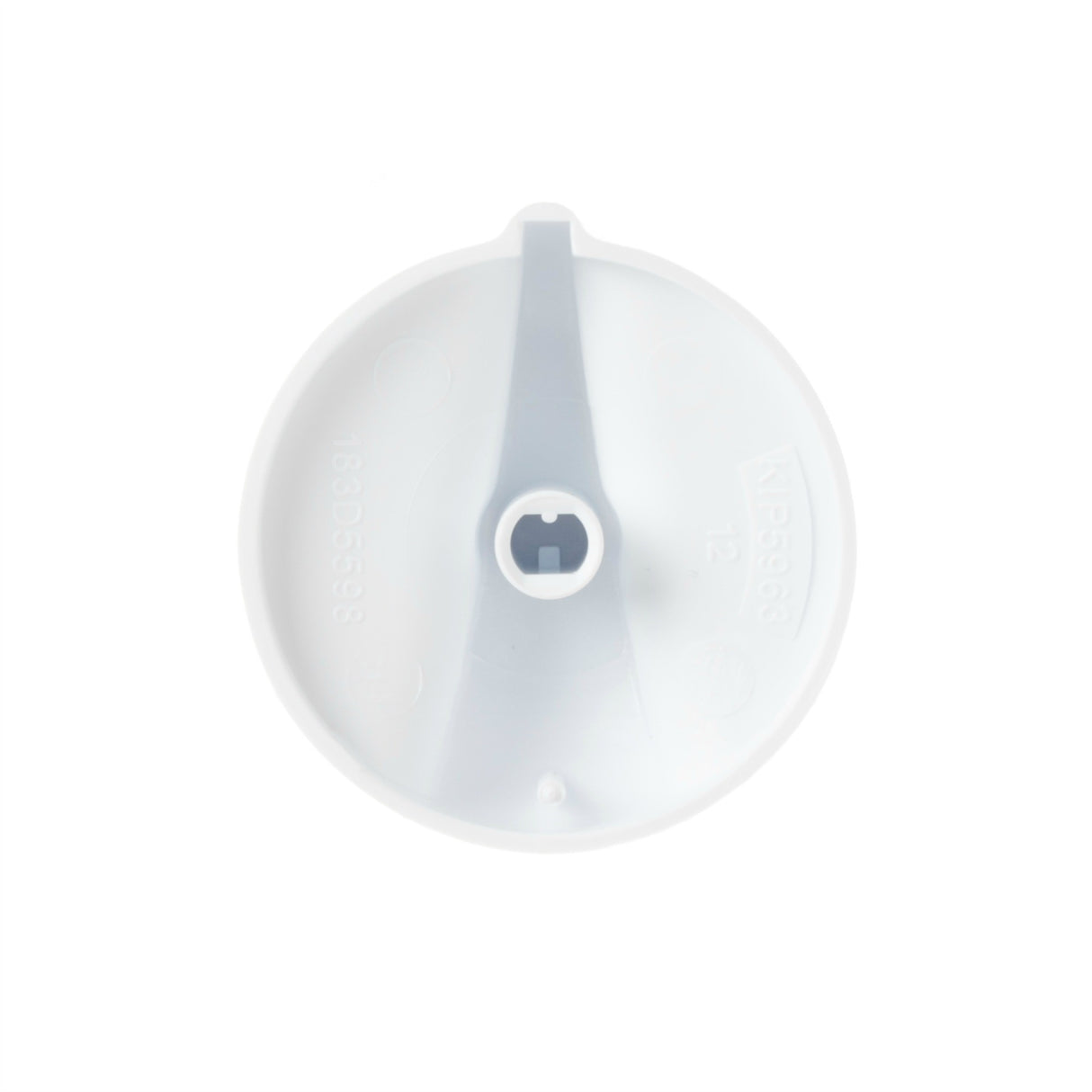 GE WB03T10076 Genuine OEM Range Burner Control Knob - White