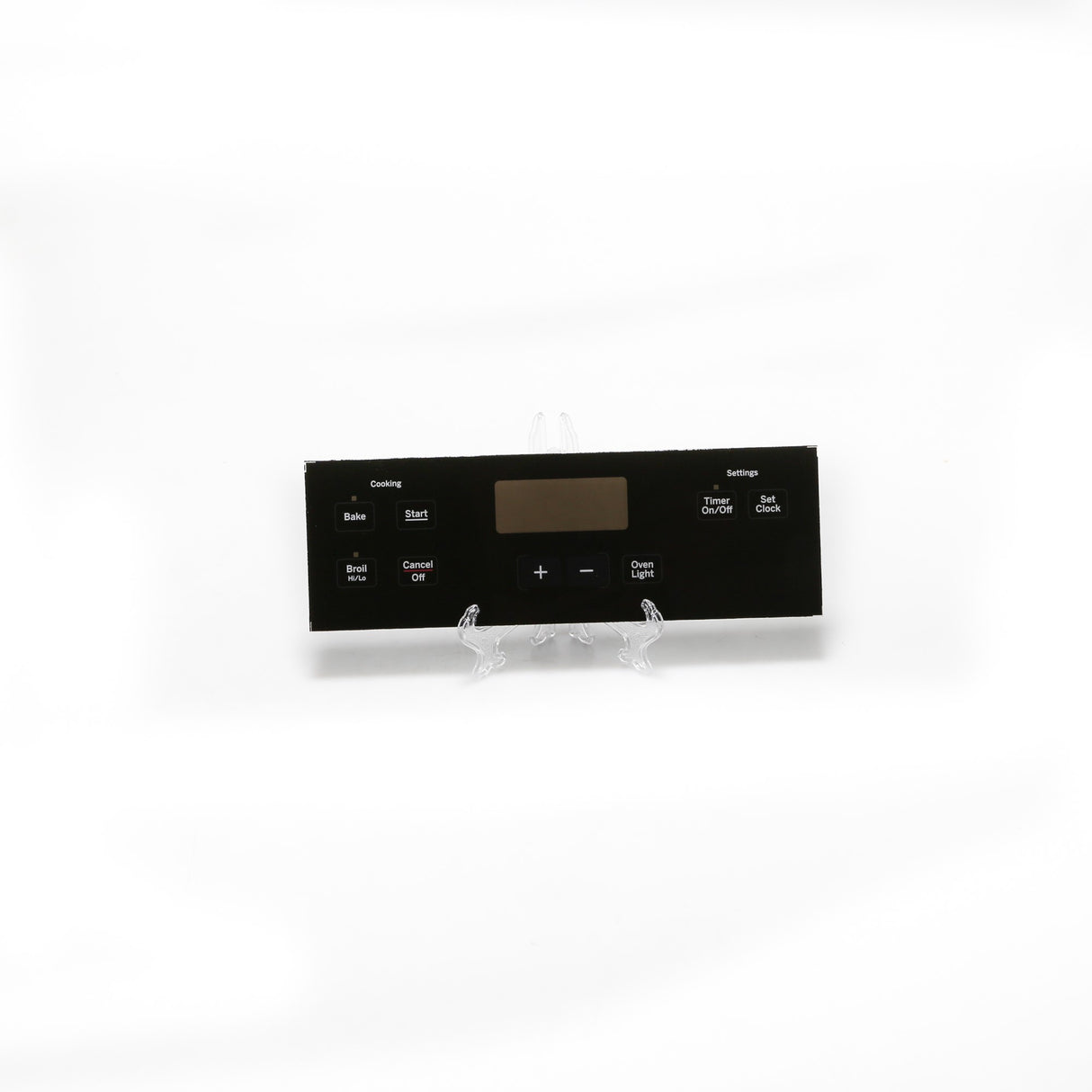 GE WB07X21373 Genuine OEM Range Control Overlay - Black