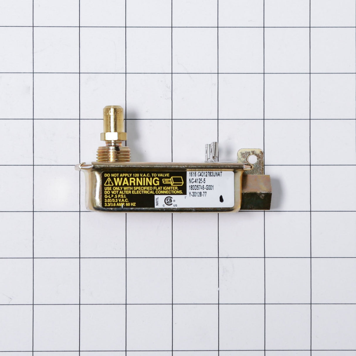 GE WB19K31 Genuine OEM Valve Safety