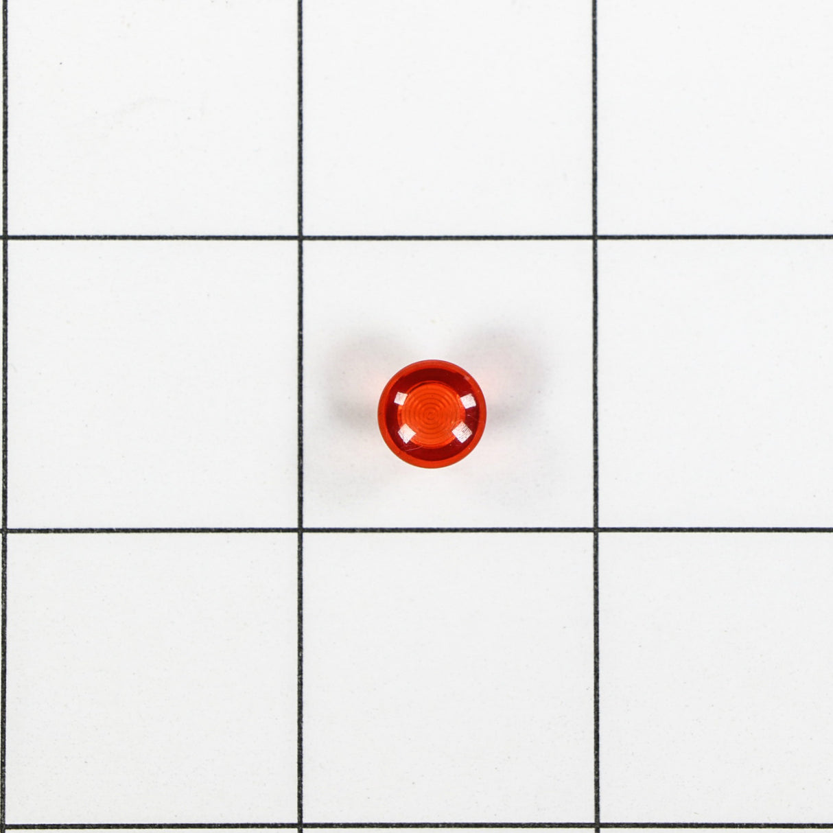 GE WB25T10041 Genuine OEM Range Red Lens/Jewel