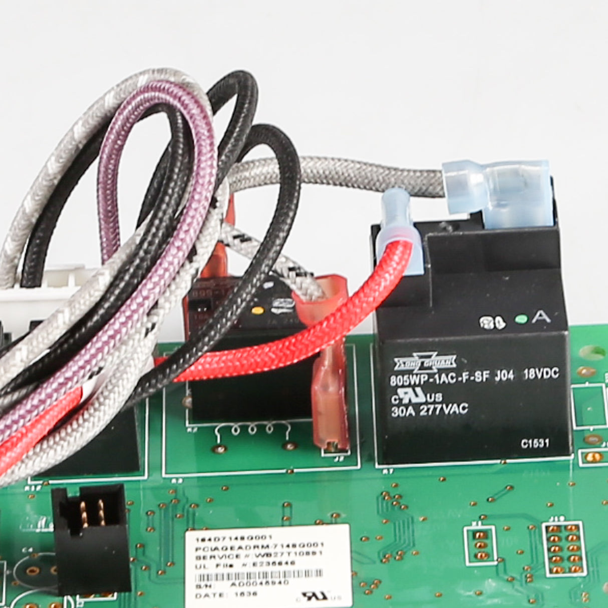 GE WB27T10891 Genuine OEM Daughter Relay Board