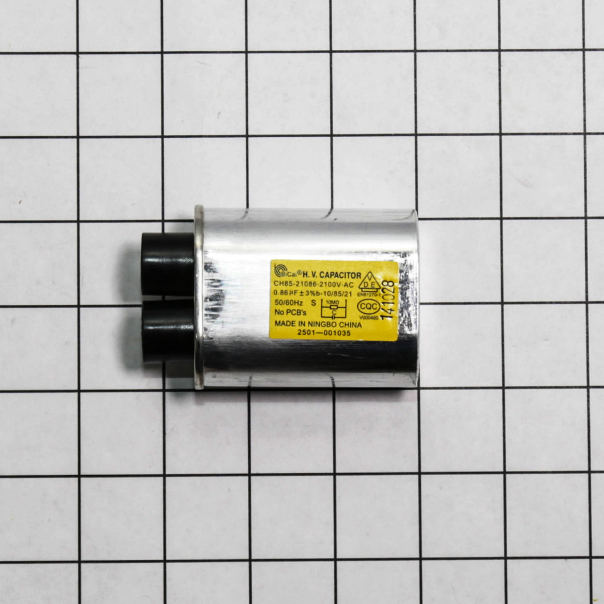 GE WB27X10240 Genuine OEM Capacitor 2100V/0.86 Microf