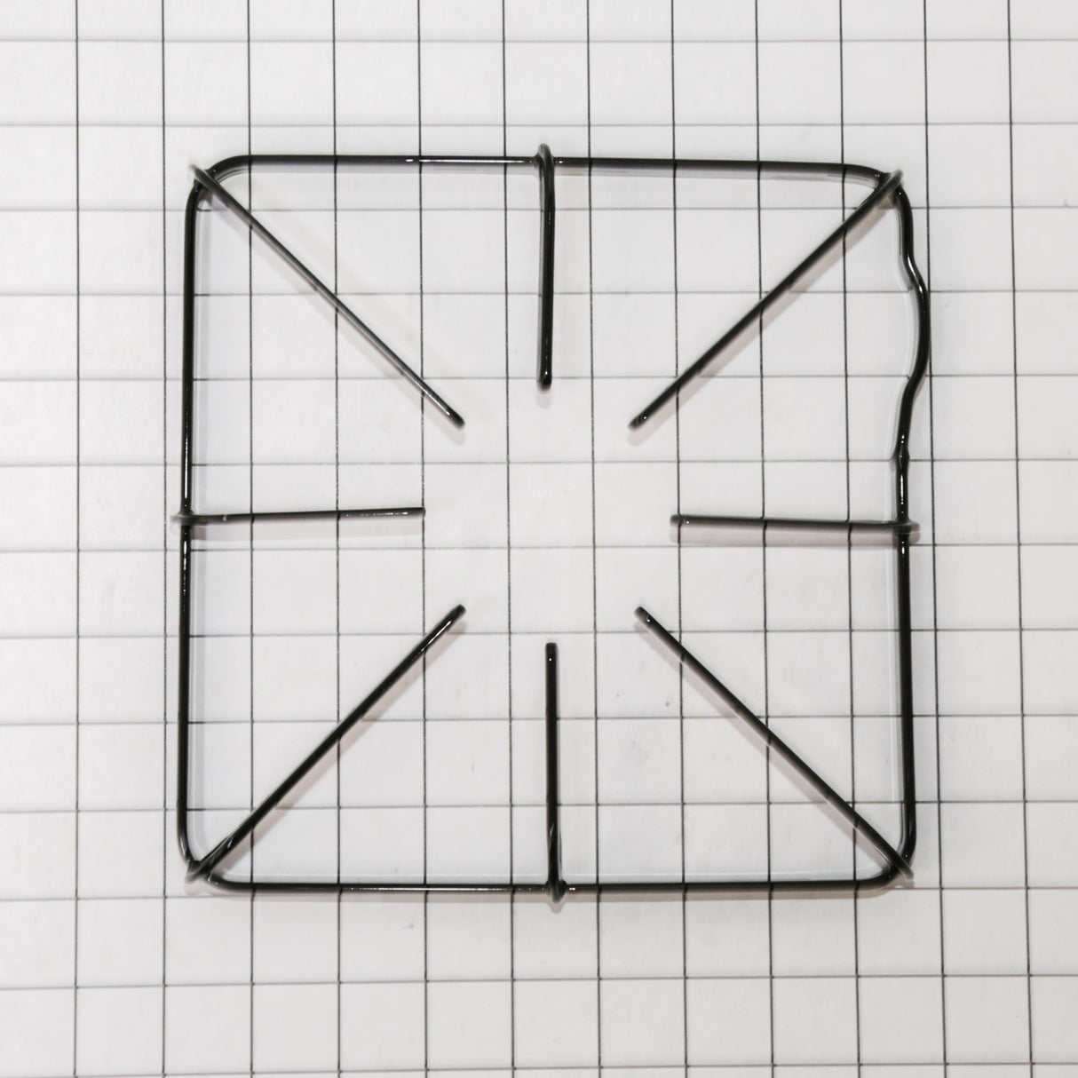 GE WB31K10012 Genuine OEM Grate-8 Finger (Black)