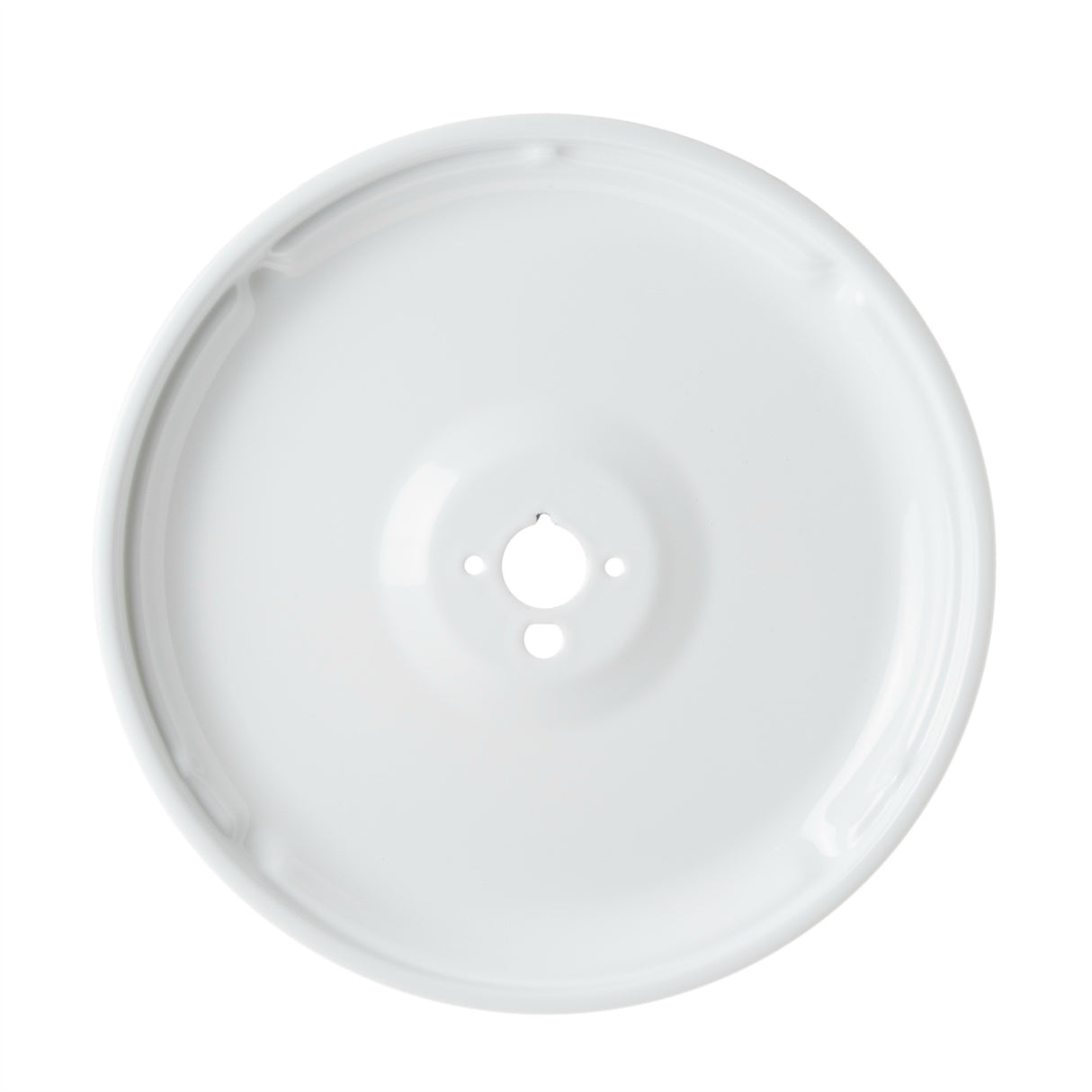 GE WB31K5081 Genuine OEM Gas White Porcelain Burner Bowl Small