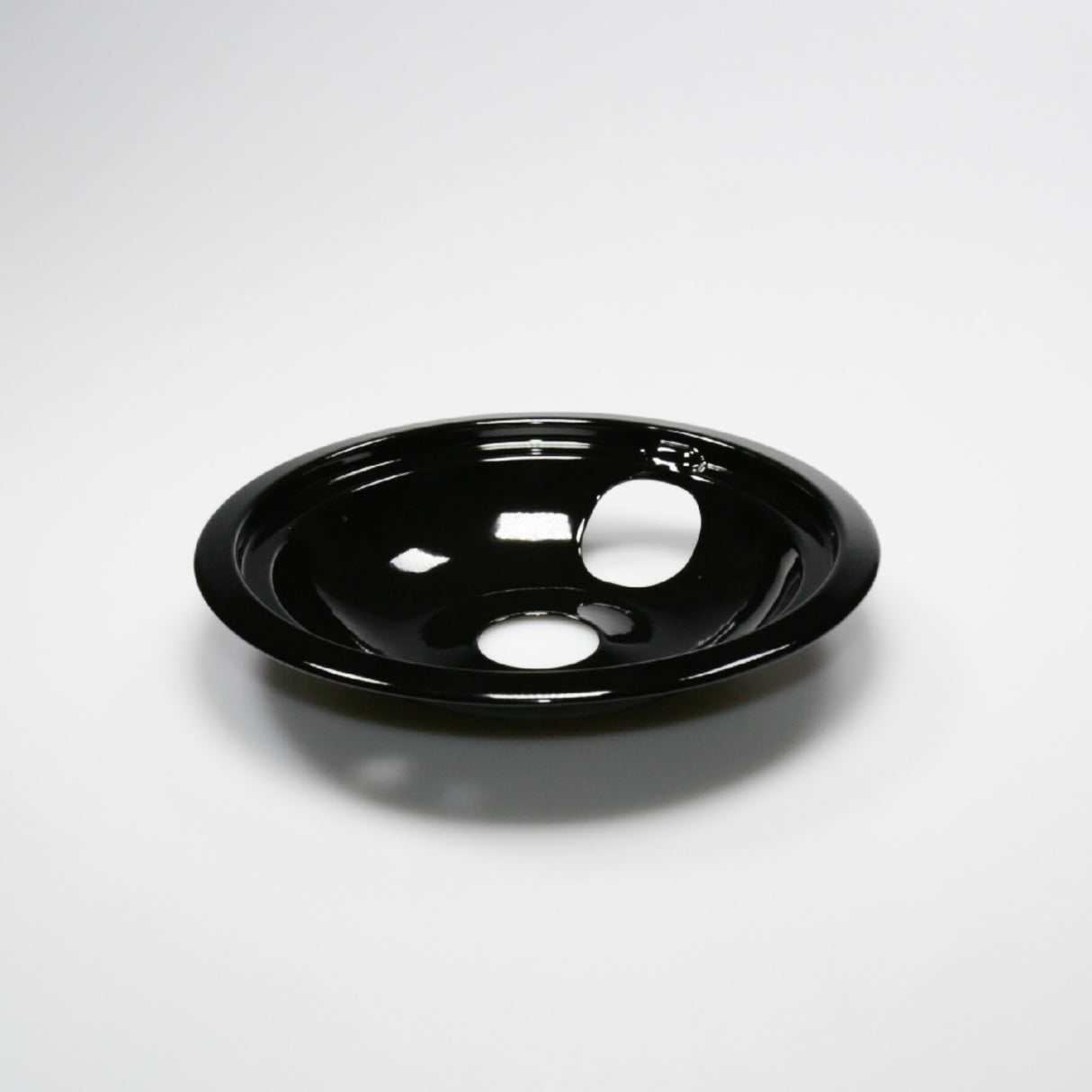 GE WB31M19 Genuine OEM Elec Range Black 8 Inch Prcln. Drip Bowl