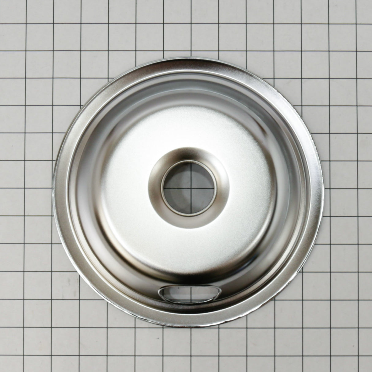 GE WB31X5011 Genuine OEM 8 Inch Chrome Burner Bowl - Elec