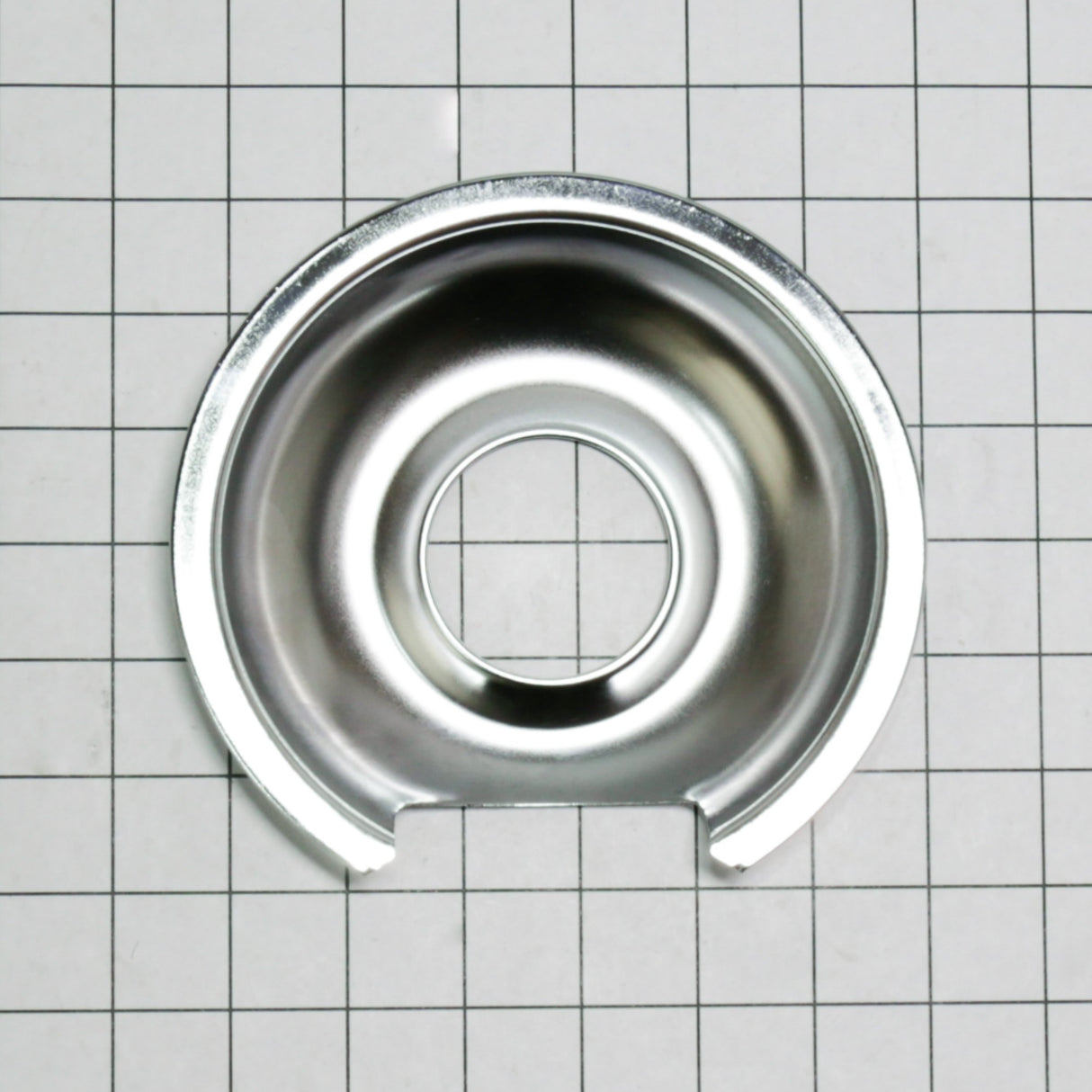 GE WB32X10012 Genuine OEM Range 6 Chrome Burner Bowl-Hinged Elmts