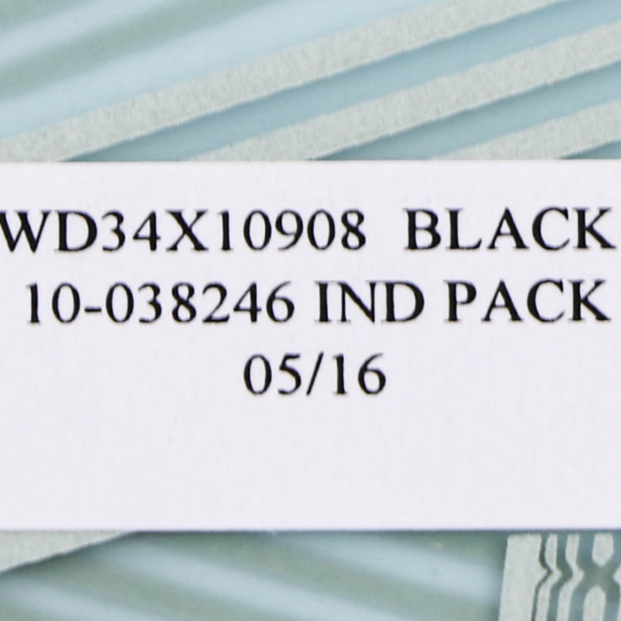 GE WD34X10908 Genuine OEM Keypad.