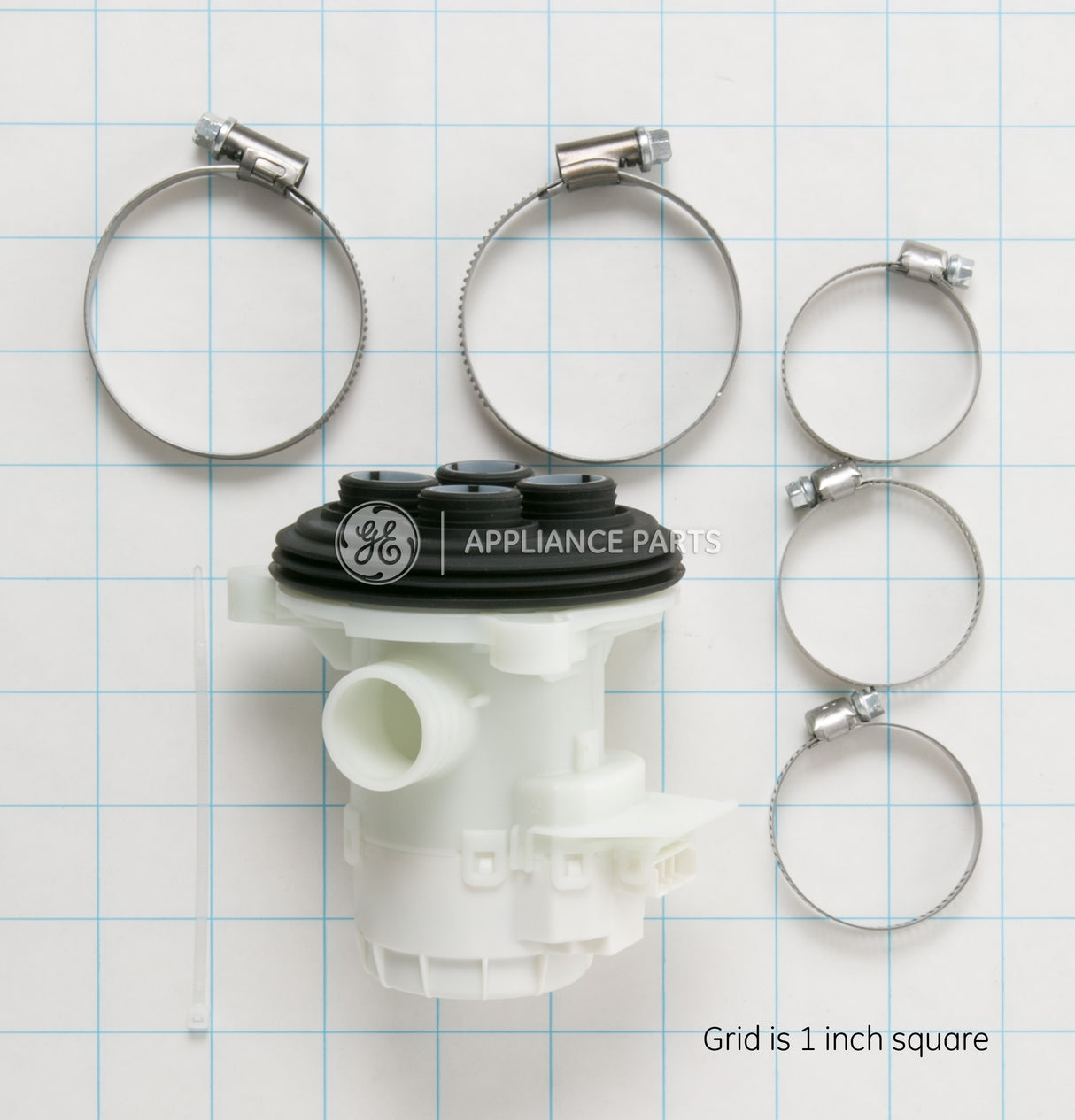 GE WD35X20600 Genuine OEM Active Diverter Asm Kit