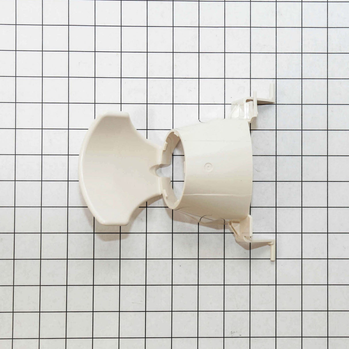 GE WR17X11269 Genuine OEM Funnell Ice Bq Display Bisque.