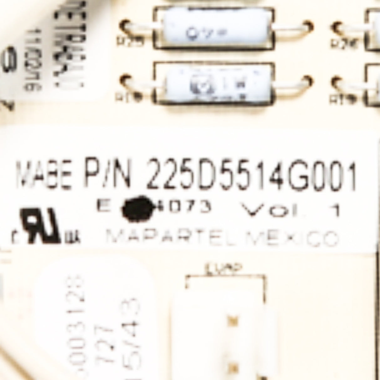GE WR55X11104 Genuine OEM Board Control