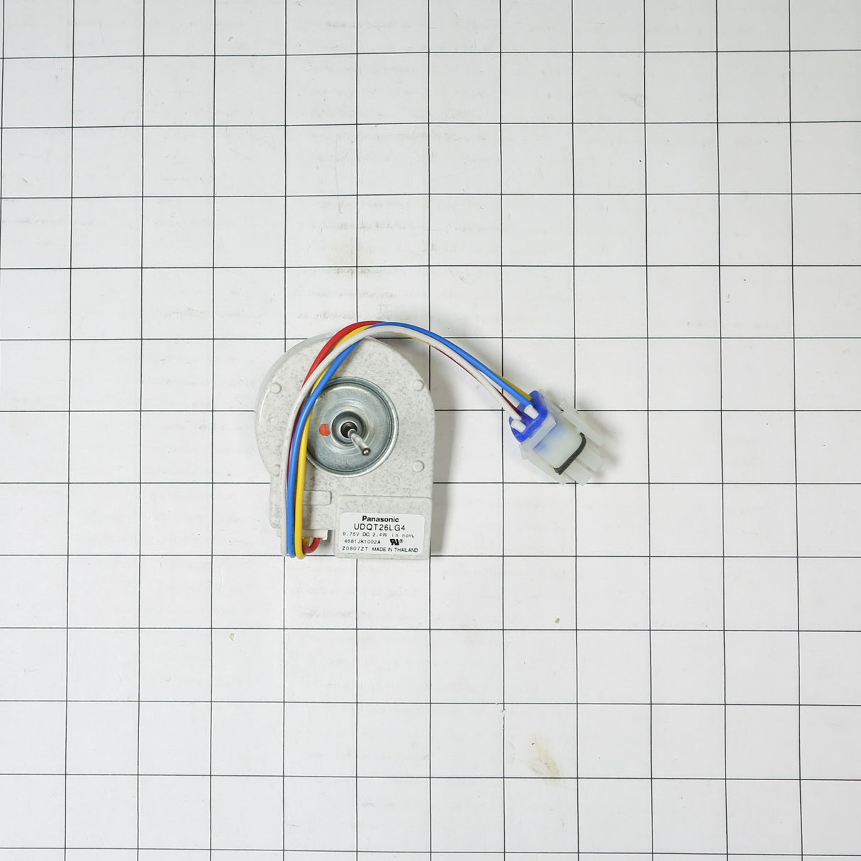 GE WR60X10196 Genuine OEM Motor Asm Ref Fan.