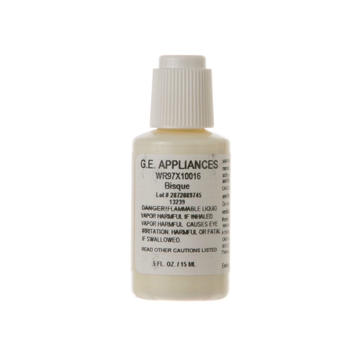 GE WR97X10016 Genuine OEM Bisque Touch-Up Paint 0.6 Oz. Bottle