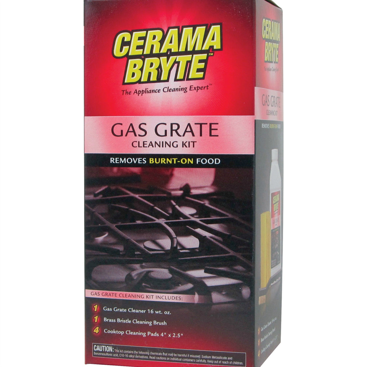 GE WX10X10021 Genuine OEM Cerama Bryte Gas Grate Cleaning Kit 16Oz