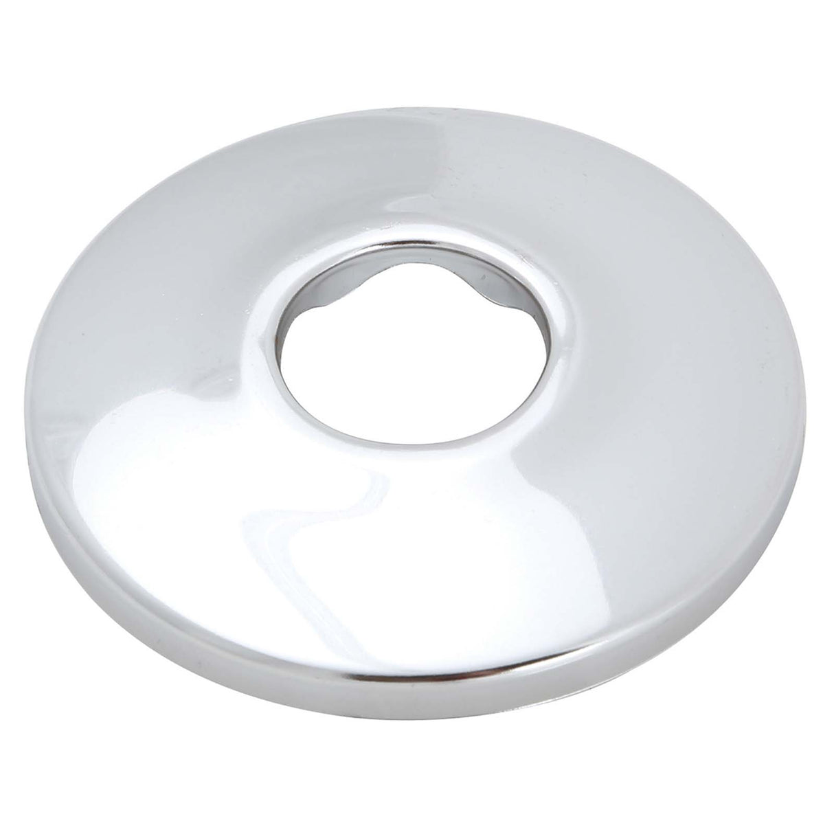 PlumbMaster Approved 53950 3/8" IPS ID x 2.5" OD Pro Series Chrome Plated Steel Shallow Style Flange