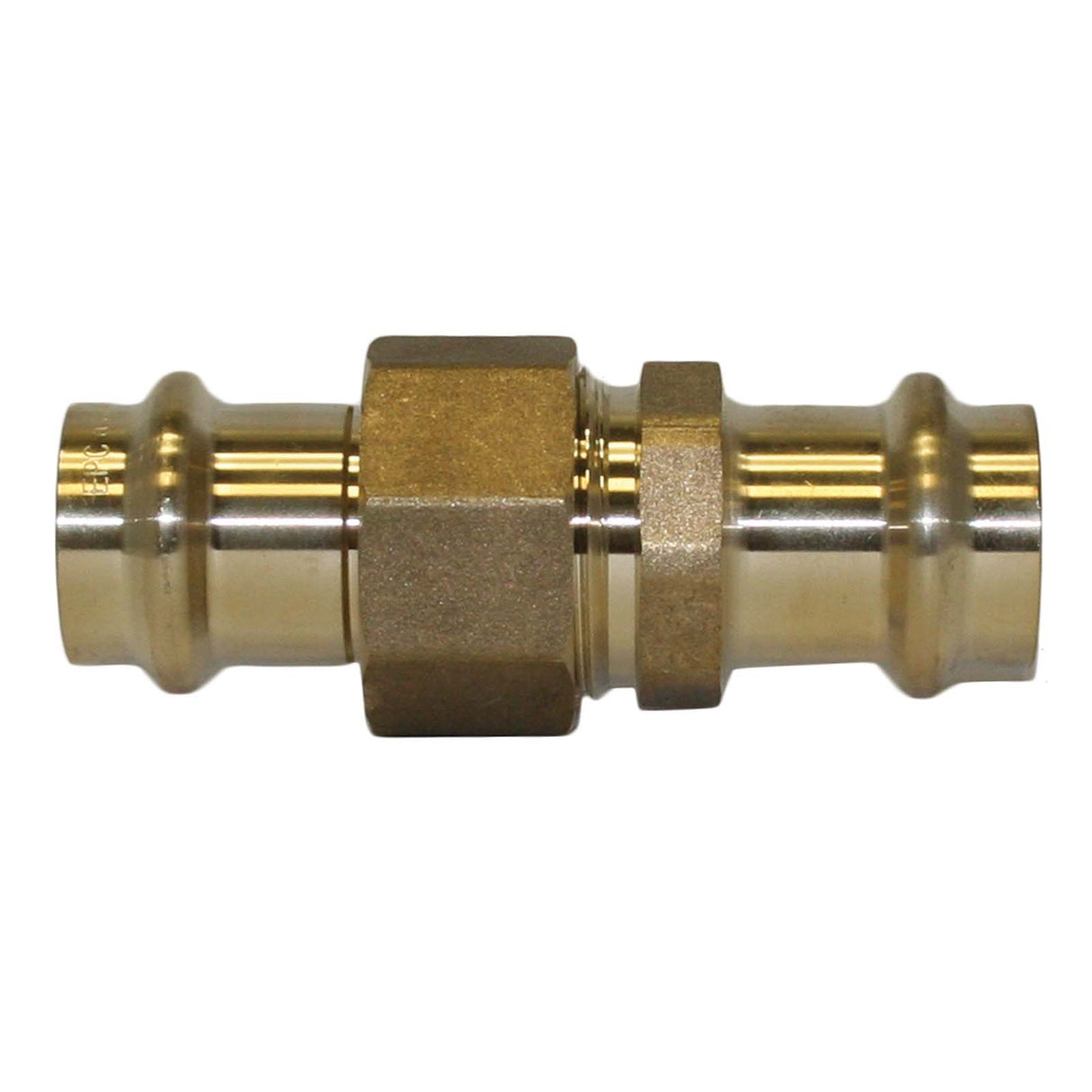 10075862 3/4" Press ApolloPress Brass Union