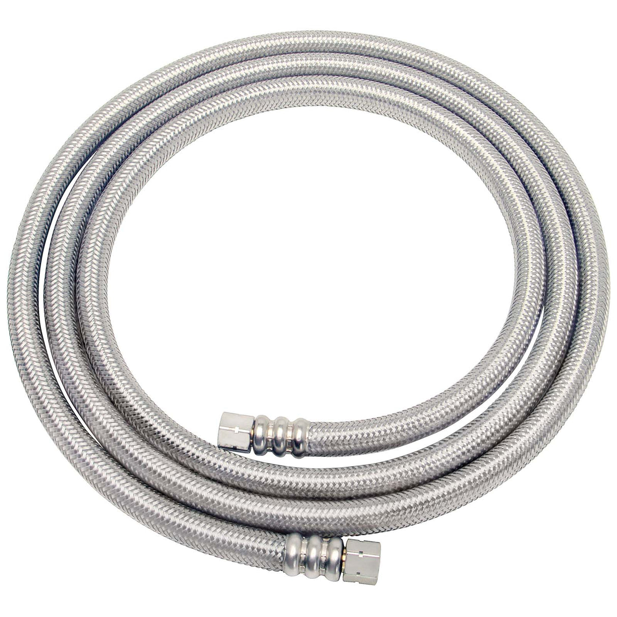 SPK-57646US 1/4" OD x 1/4" OD x 10' Stainless Steel Ice Maker Connector