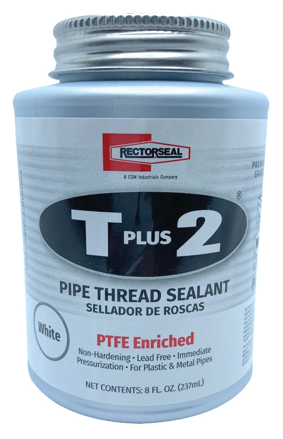 Pipe Thread Sealant, 1/2 Pint Brush Top Can