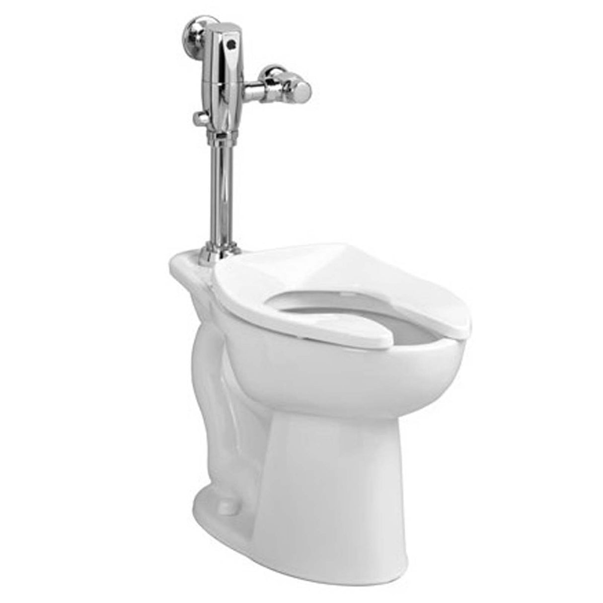 American Standard Madera 3461.001.020 Vitreous China Elongated Flushometer Toilet with EverClean Surface, 1.1 - 1.6 gpf
