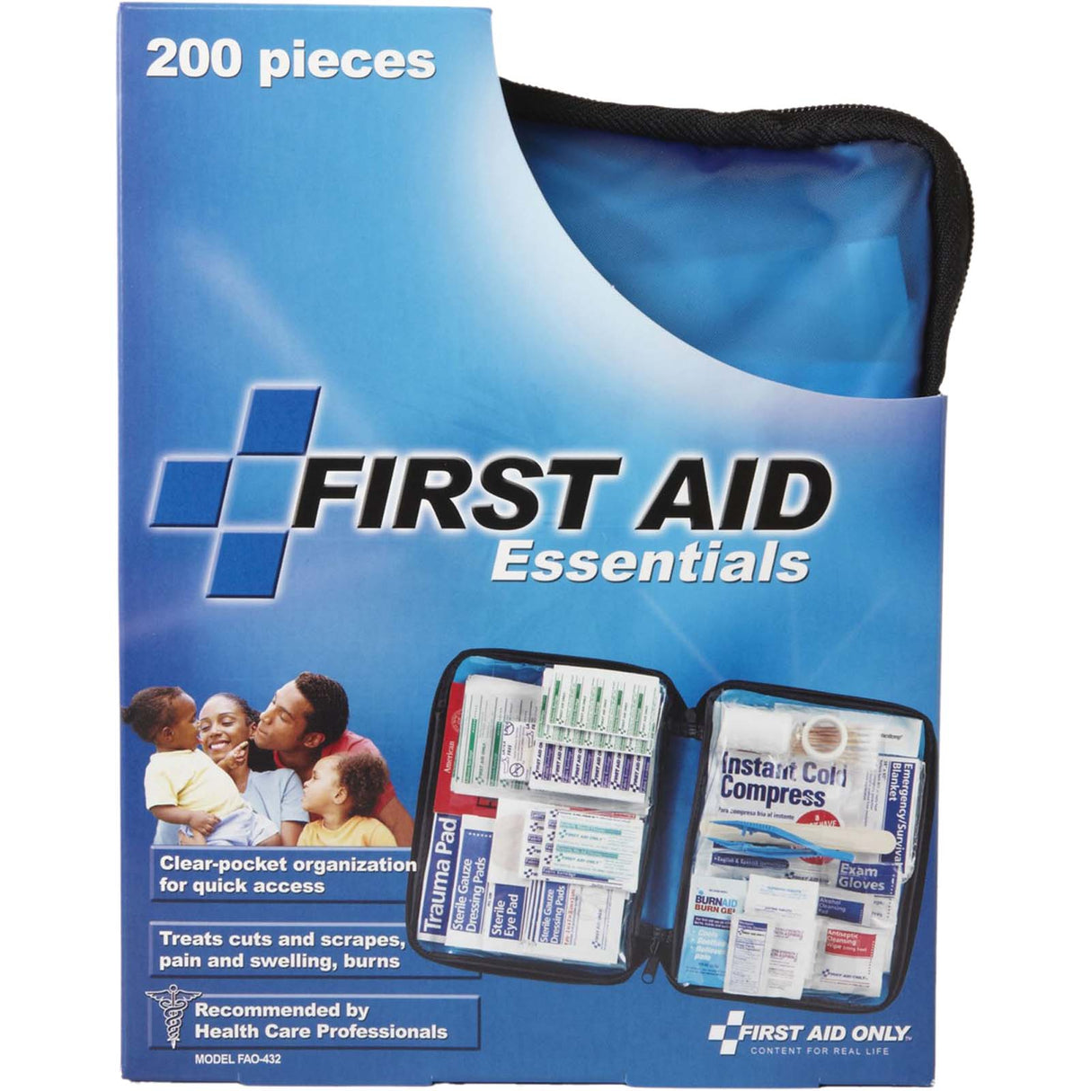 PlumbMaster Approved 59400 Economy First Aid Kit, 200 Pieces