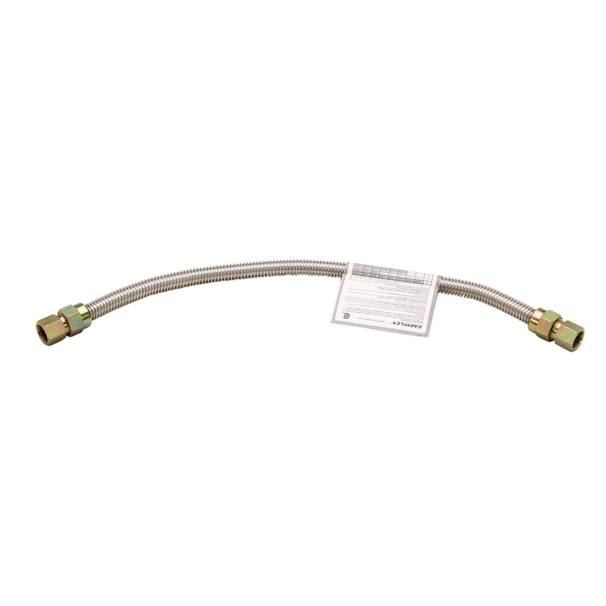PlumbMaster Approved A1677B 1/2" FIP 36" Length Stainless Steel Flexible Gas Connector