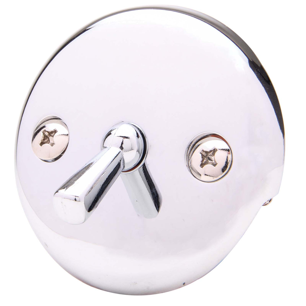 PlumbMaster Approved 80991 Die Cast Overflow Plate, Chrome Plated