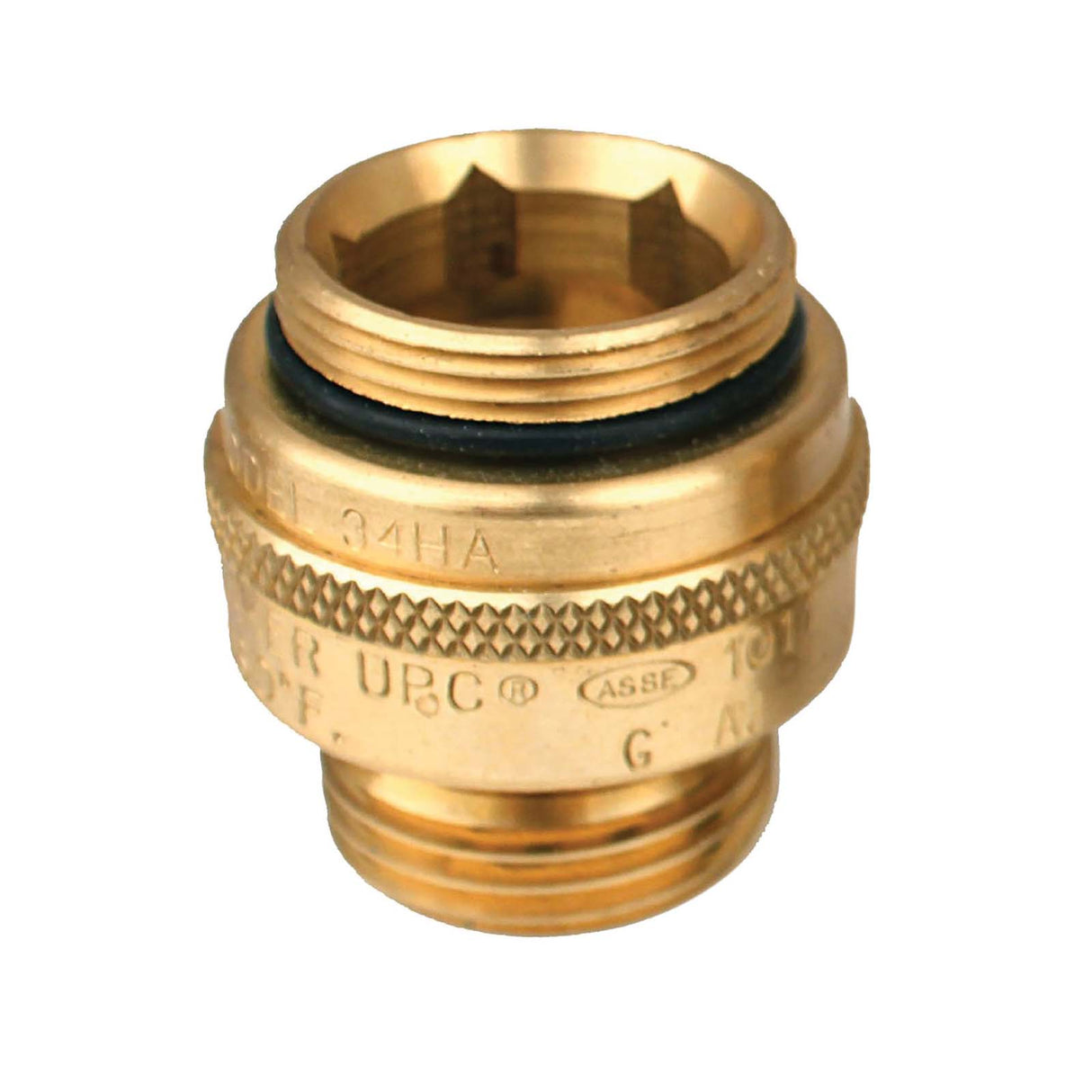34HA-BR 3/4" Male Hose Thread Woodford Brass Vacuum Breaker for Automatic Draining 25 Woodford Wall Hydrant
