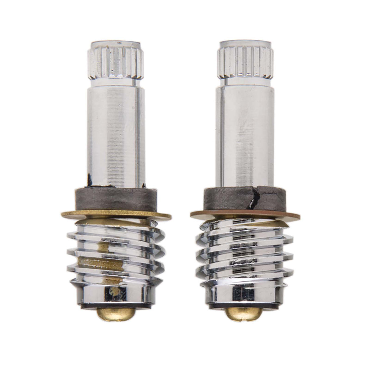 PlumbMaster Approved 11012 Ts-2x Right Hand Hot & Left Hand Cold Stem (Pair) For Deck Mount Series B-1100 T&S Work Board Faucet