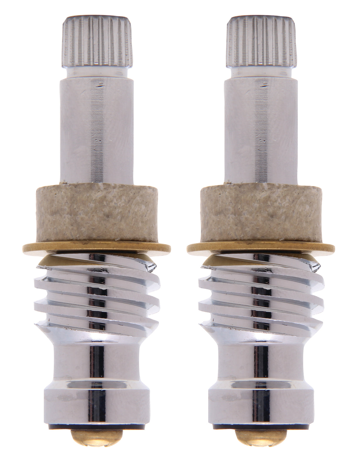 PlumbMaster Approved 10852 St-9x Right Hand Hot & Left Hand Cold Stem (Pair) For American Standard Old Style Faucets